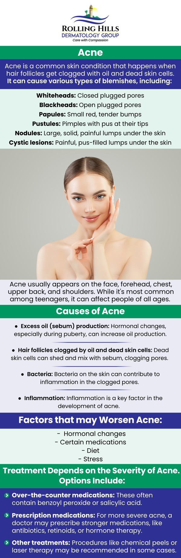 Persistent breakouts, painful cysts, and stubborn blemishes require more than over-the-counter solutions to achieve lasting clarity. At Seal Beach Dermatology Group, Dr. Fein offers personalized, evidence-based acne care tailored to your specific skin type, lifestyle, and severity. From targeted prescription topicals and hormone-balancing therapies to medical-grade treatments, our team addresses the root causes of acne—clogged pores, excess oil, bacteria, and inflammation—to help you restore clear, smooth, and healthy skin. For more information, contact us or request an appointment online. We are conveniently located at 13928 Seal Beach Blvd., Seal Beach, CA 90740. Persistent breakouts, painful cysts, and stubborn blemishes require more than over-the-counter solutions to achieve lasting clarity. At Seal Beach Dermatology Group, Dr. Fein offers personalized, evidence-based acne care tailored to your specific skin type, lifestyle, and severity. From targeted prescription topicals and hormone-balancing therapies to medical-grade treatments, our team addresses the root causes of acne—clogged pores, excess oil, bacteria, and inflammation—to help you restore clear, smooth, and healthy skin. For more information, contact us or request an appointment online. We are conveniently located at 13928 Seal Beach Blvd., Seal Beach, CA 90740.